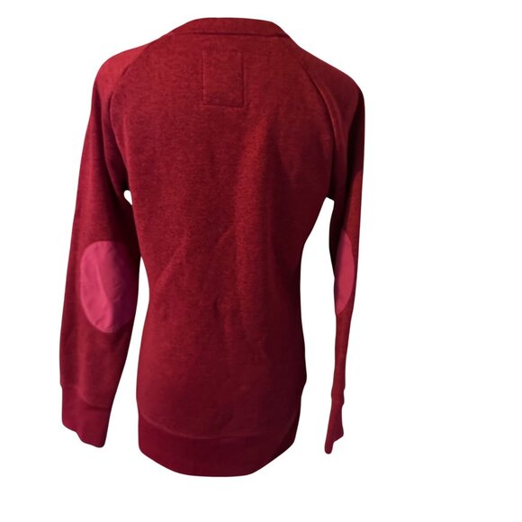 Quechua Stratermic red v neck top with elbow pads size S - Picture 2 of 6